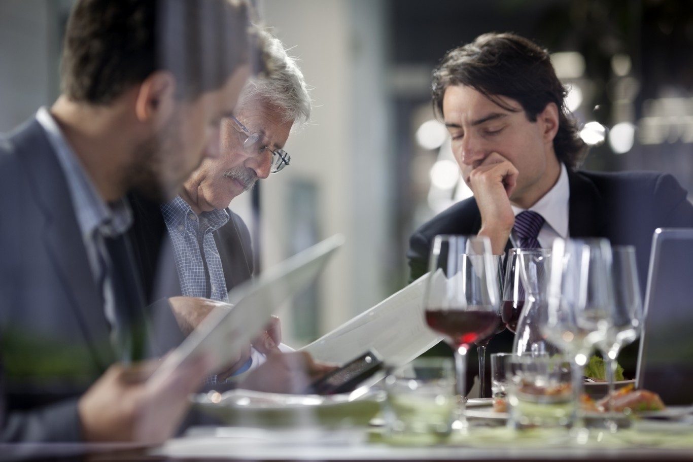 Boath House lunch business meeting